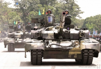 В Украине выбирают лучших танкистов (видео)