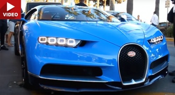 Первый клиентский Bugatti Chiron за 2,4 миллиона евро заметили на дорогах