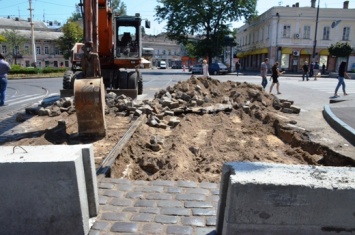 Брусчатка с Тираспольской площади Одессы передается на ответственное хранение КП «Городские дороги»