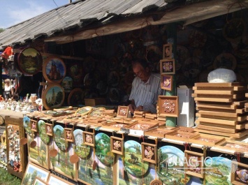 Мастера из Донбасса по традиции приняли участие в Сорочинской ярмарке