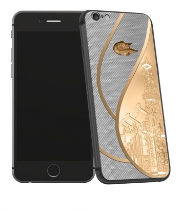 Gaviar выпустит iPhone 6S в золотом корпусе с изображением нефтевышки
