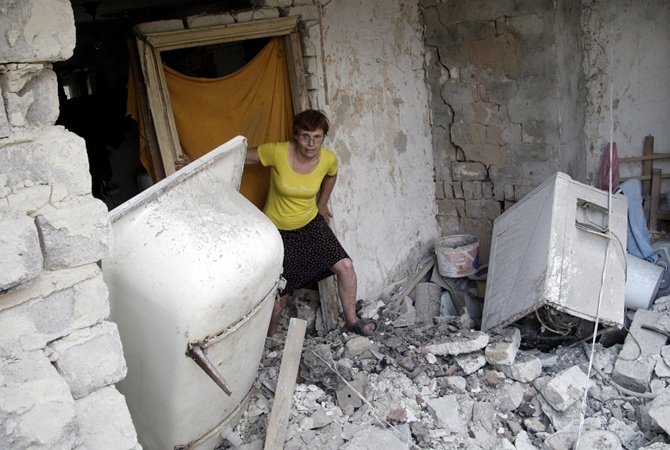 Минометным обстрелом накрыло поселок в черте Донецка