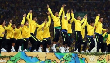 Бразильцы - олимпийские чемпионы по футболу