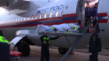 Спецборт МЧС доставил в Санкт-Петербург тяжелобольных малышей из Челябинска