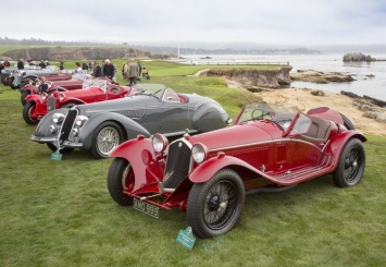 В США прошел 66-й аукцион винтажных автомобилей Pebble Beach Concours d'Elegance