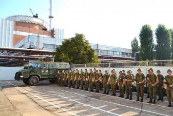 Военные провели командно-штабную тренировку на Южно-Украинской АЭС