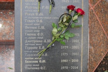 В Сумах почтили память погибших правоохранителей (ФОТО)