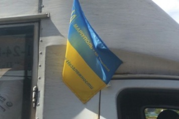 В Мариуполе водителей маршруток не выпускали на линию без флага Украины (ФОТОФАКТ)