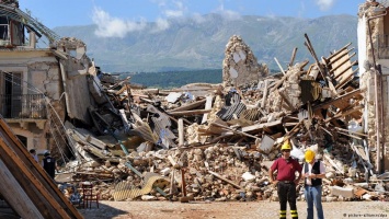 Сильное землетрясение в Италии привело к серьезным разрушениям