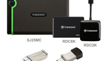 Transcend представляет линейку продуктов с USB Type-C