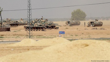 Турция и войска международной коалиции проводят военную операцию в Сирии