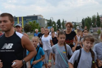 Традиционный забег в честь Дня независимости в Бердянске состоялся