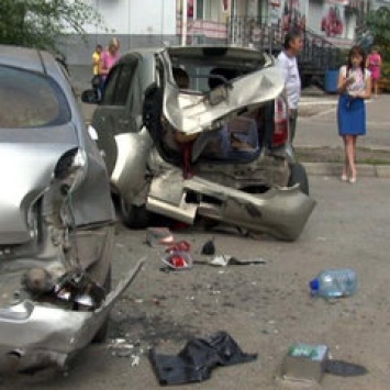 ДТП с участием семи автомобилей произошло в Хабаровске