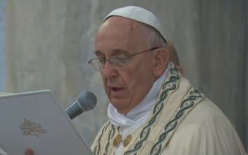 Папа римский снова помолился за мир в Украине