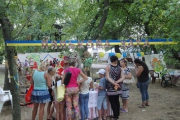 День независимости в Бердянске праздновали семьями