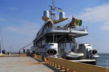 В Одессе пришвартовалась яхта главного врага Путина