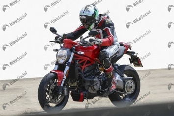 Шпионские фото Ducati Monster 939 и Ducati Monster 803