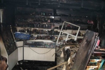 Причина пожара в магазине с. Осипенко Бердянского района установлена
