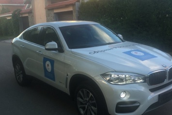 "Олимпийский" BMW X6 выставили на продажу