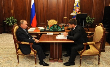 Путин и Кадыров встретились в Кремле поздно вечером 25 августа