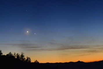 На Кузбассе возможно будет наблюдать «поцелуй» Венеры и Юпитера