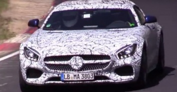Прототип родстера Mercedes-AMG GT C замечен на Нюрбургринге