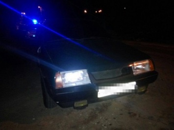 Нетрезвые нацгвардийци бежали на авто от патрульных в Мариуполе