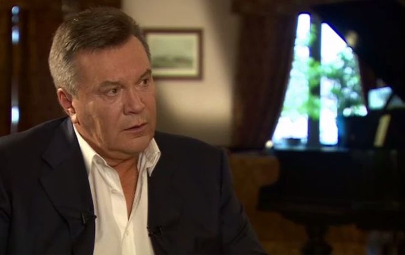 Янукович в интервью рассказал о том, кто виноват в аннексии Крыма (Видео)