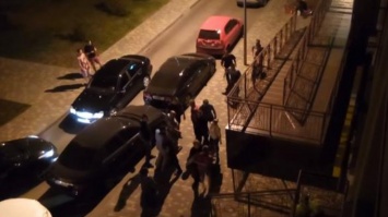 В Одессе подрались автомобилисты (Видео)