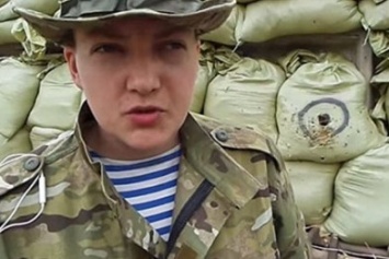 Савченко подкармливала сепаратистов в Краматорске