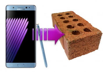 Смартфоны Samsung Galaxy Note 7 превращаются в «кирпич» за несколько дней