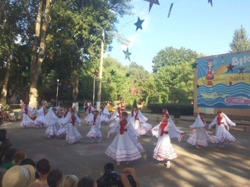 Ко Дню Независимости Украины в детском лагере «Виктория» прошел праздничный концерт
