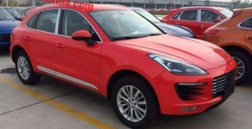 В Китае заметили клон Porsche Macan сразу в нескольких цветах