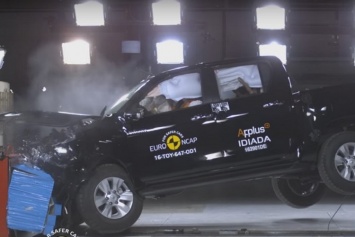 Новый Toyota Hilux набрал всего три звезды по итогам краш-тестов