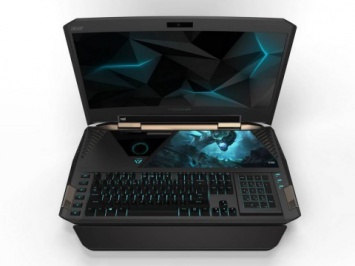 Acer выпустил супермощный ноутбук с изогнутым дисплеем
