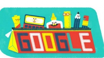 Google посвятил праздничный Doodle Дню знаний
