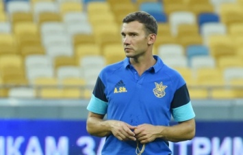 Шевченко отсеял пятерых игроков из состава сборной Украины