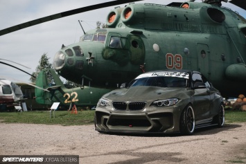 Тюнеры из Латвии увидели связь между BMW 2 Series и истребителем