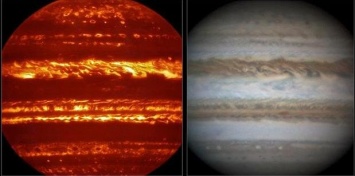 NASA: Космический зонд передал на Землю уникальные снимки Юпитера