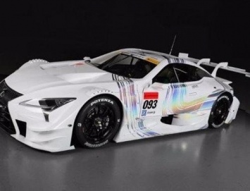 Lexus показал гоночное авто для участия в Super GT 2017 года
