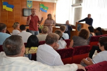 В Добропольской РГА состоялось заседание по вопросу объединения территориальных громад