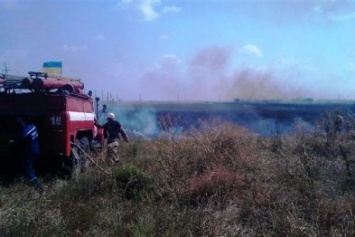 В Херсонской области - повышенная пожарная опасность 5-го класса (фото)
