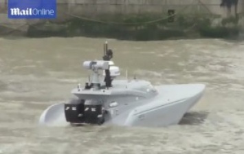 В Британии испытали футуристическую антитеррористическую беспилотную лодку