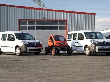 Объявлены российские цены на электрические Renault Twizy и Kangoo