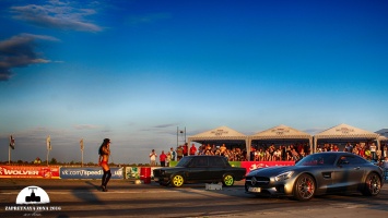 Гонки в Запорожье: ВАЗ-2107 против Mercedes-AMG GT!