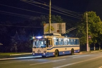 Сумчанин предложил, чтобы ночью по городу ездили троллейбусы