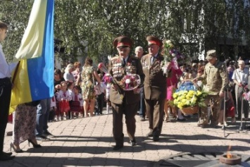 В Покровске (Красноармейске) отметили 73-ю годовщину освобождения Донбасса от фашистских захватчиков