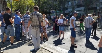 В Николаеве предприниматели вышли на акцию протеста и перекрыли Центральный проспект