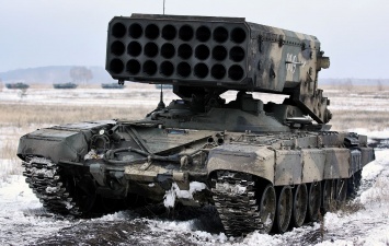Россия разместила в Донецкой области огнеметные системы "Буратино"