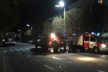 Спасатели потушили пожар в университете